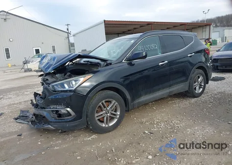 2017 Hyundai Santa Fe Sport 2.4L from USA, damaged, VIN 5NMZUDLB3HH011358